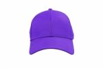 Fashion Purple Cap Isolated Stock Photo