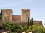 Granada, Andalucia/spain - May 7 : Part Of The Alhambra  Palace Stock Photo