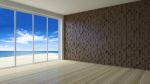 3ds Rendered Image Of Seaside Room Stock Photo