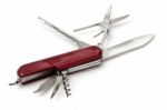 Swiss Army Knife Stock Photo