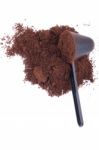 Coffee Powder Stock Photo