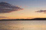 Lake Leslie In Queensland Stock Photo