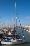 Brighton, Sussex/uk - January 27 : View Of Brighton Marina In Br Stock Photo