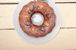 Chestnut Cake Bread Dessert Stock Photo