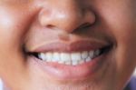 Close Up Smile Stock Photo