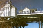 Reflection Of Eastbourne Pier Stock Photo