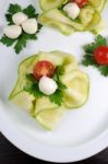 Appetizer Of Zucchini Stock Photo