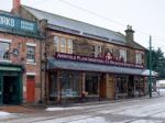 Stanley, County Durham/uk - January 20 : Old Co-op Store At The Stock Photo