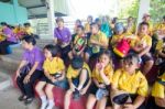 Primary Students Visit The Zoo, In The Jul 27, 2016. Bangkok Thailand Stock Photo