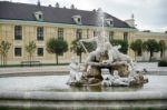 Galicia, Volhynia, And Transylvania Statues At The Schonbrunn Pa Stock Photo