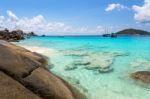 Beautiful Beach At Koh Miang In Mu Koh Similan, Thailand Stock Photo