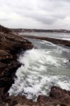 Furious Waves Stock Photo