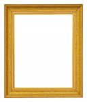 Gold Frame Stock Photo