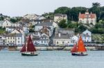 Sailing In The Torridge And Taw Estuary Stock Photo