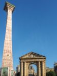 Place De La Victoire In Bordeaux Stock Photo