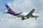  Hs-taw Airbus A300-600r Of Thaiairway.  Stock Photo