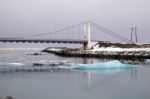 View Of Jokulsarlon Ice Lagoon Stock Photo