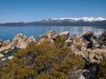 Landscape Of Lake Tahoe Stock Photo