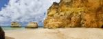 Wonderfull Portuguese Beach Stock Photo