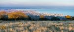 View Of Eastbourne Stock Photo