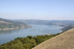 View Of Danube River Stock Photo