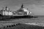 Eastbourne, East Sussex/uk - January 7 : View Of Eastbourne Pier Stock Photo