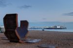 Brighton, East Sussex/uk - January 26 : View Of Modern Sculpture Stock Photo