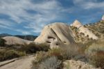 Mormon Rocks Stock Photo