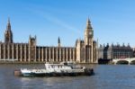 Big Ben And The Houses Of Parliament In London Stock Photo