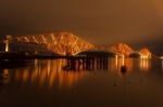 The Forth Rail Bridge Stock Photo