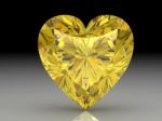 Yellow Sapphire Stock Photo