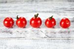 Cherry Tomatoes Stock Photo