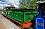 C Class Steam Engine At Sheffield Park Station Stock Photo