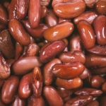 Azuki Beans Or Red Beans In Flat For Texture Background Uses Stock Photo