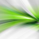 Green Futuristic Background Stock Photo