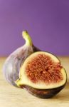 Fig And A Half Stock Photo