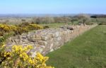 Hadrians Wall Stock Photo