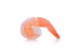 Shrimp Isolated On The White Background Stock Photo