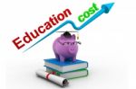 Education Costs Stock Photo