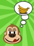 Monkey And Banana Stock Photo