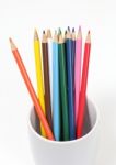 Color Pencils Stock Photo