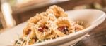 Deep Fried Calamari Rings And Salad Stock Photo