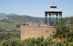 Ronda, Andalucia/spain - May 8 : Viewpoint In Ronda Spain On May Stock Photo