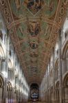 Ely, Cambridgeshire/uk - November 22 : Interior View Of Ely Cath Stock Photo