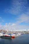 Lisbon's Docks Stock Photo