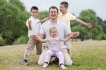 Happy Family Stock Photo