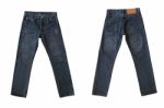 Men's Jeans Stock Photo