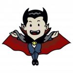 Sg171004-halloween Vampire Cartoon -  Illustration Stock Photo