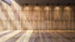 Wooden Wall And Floor Stock Photo