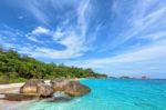 Summer Sea In Thailand Stock Photo